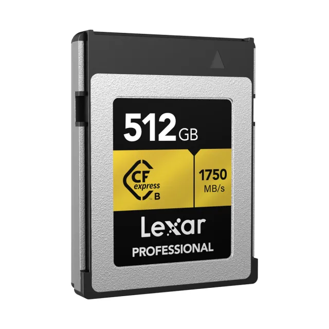 【Lexar 雷克沙】Professional CFexpress Type B Gold Series 512G記憶卡