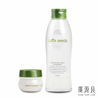 【廣源良】絲瓜籽多元抗氧修護水霜二入組(修護露170ml+眼霜30ml)