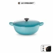 【Le Creuset】琺瑯鑄鐵鍋媽咪鍋 22cm(薰衣草/甜心粉/加勒比海藍/火焰橘/海岸藍  多色可選)