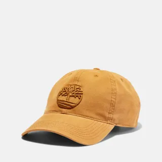 【Timberland】中性小麥黃3D刺繡棒球帽(A1E9M231)