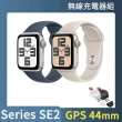 無線充電器組【Apple】Apple Watch SE2 2023 GPS 44mm(鋁金屬錶殼搭配運動型錶帶)