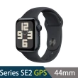 無線充電器組【Apple】Apple Watch SE2 2023 GPS 44mm(鋁金屬錶殼搭配運動型錶帶)