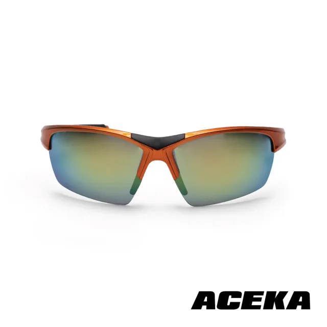 【ACEKA】台灣製墨鏡閃酷橘偏光兒童運動太陽眼鏡(SUNSHINE 親子系列)