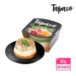 【TAPAZO 特百滋】寵物開胃三層杯 80g(主食/全齡貓/全齡犬/貓狗飼料/罐頭餐盒/零食點心)