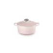 【Le Creuset】典藏琺瑯鑄鐵鍋圓鍋18cm 3色可選(贈 嬰兒小熊/汽車烤盅 2入)