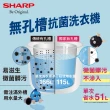 【SHARP 夏普】13公斤無孔槽變頻直立式洗衣機(ES-ASG13T)