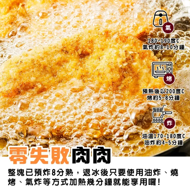 【海肉管家】台灣好大香雞排(共6片_3片/570g/包)
