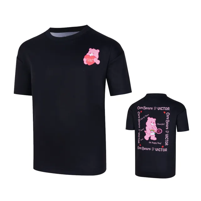 【VICTOR 勝利體育】VICTOR X Care Bears聯名系列T-Shirt(三款 多色選)