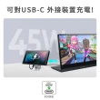 【GeChic 給奇創造】M505I 15.6型 廣視角 電容式 可攜式觸控螢幕(Type-C 連接NS主機/十指觸控)