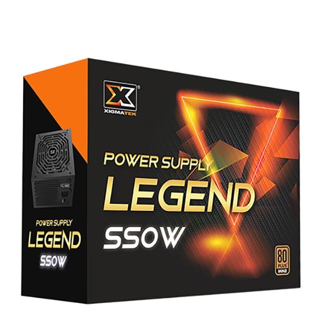 【Xigmatek 富鈞】Legend 550W 80+銅牌(電源供應器)