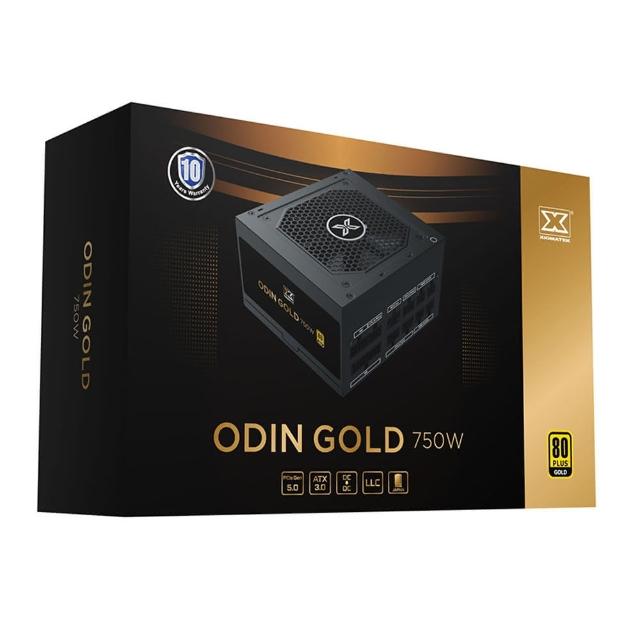 【Xigmatek 富鈞】Odin Gold 750W 80+金牌(全模組 電源供應器)