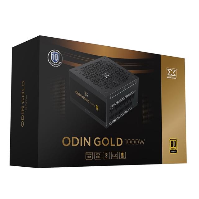 【Xigmatek 富鈞】Odin Gold 1000W 80+金牌(全模組 電源供應器)