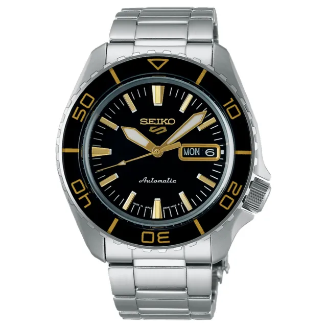 【SEIKO 精工】SK037 5sport 復刻潛水風格機械男錶 42.5mm(SRPK99K1/4R36-16D0D)