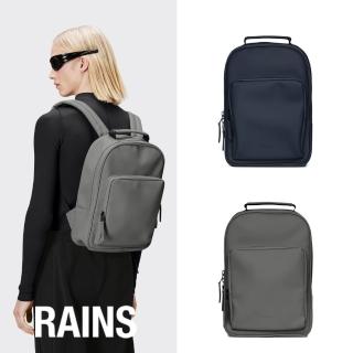 【RAINS官方直營】Book Daypack 基本款防水日常後揹包(經典配色)