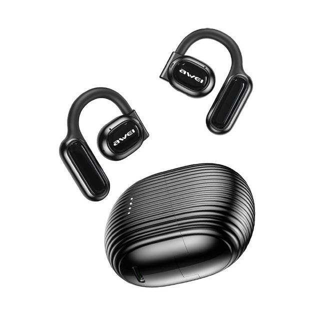 awei TZ6 耳掛式耳機,採用防水設計及主動降噪功能,透過 Hi-Fi 認證,提供純淨高解析度音效。輕盈舒適,適合跑步健身等戶外活動,長效電池續航,讓您盡享音樂樂趣。 awei TZ6