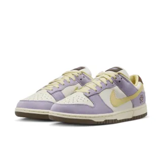 【NIKE 耐吉】運動鞋 休閒鞋 女鞋 男鞋 W NIKE DUNK LOW PRM Lilac Bloom 馬卡龍 紫 黃 低筒(FB7910500)