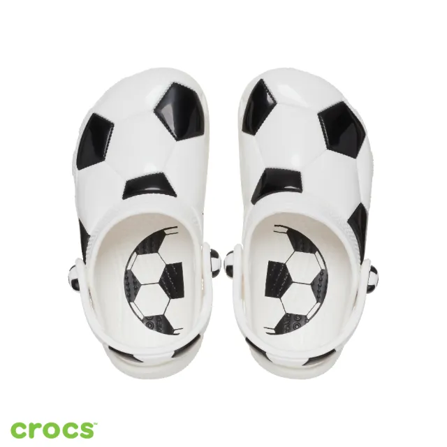 【Crocs】童鞋 小童經典足球克駱格(210023-103)