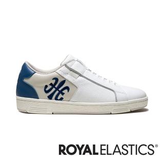 【ROYAL Elastics】ADELAIDE 真皮時尚休閒鞋 男鞋(白藍)