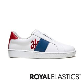 【ROYAL Elastics】BISHOP 真皮運動休閒鞋 女鞋(白藍紅)
