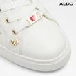 【ALDO】DIGIHEART-可愛俏皮LOVE水鑽設計塗鴉小白鞋-女鞋(白色)