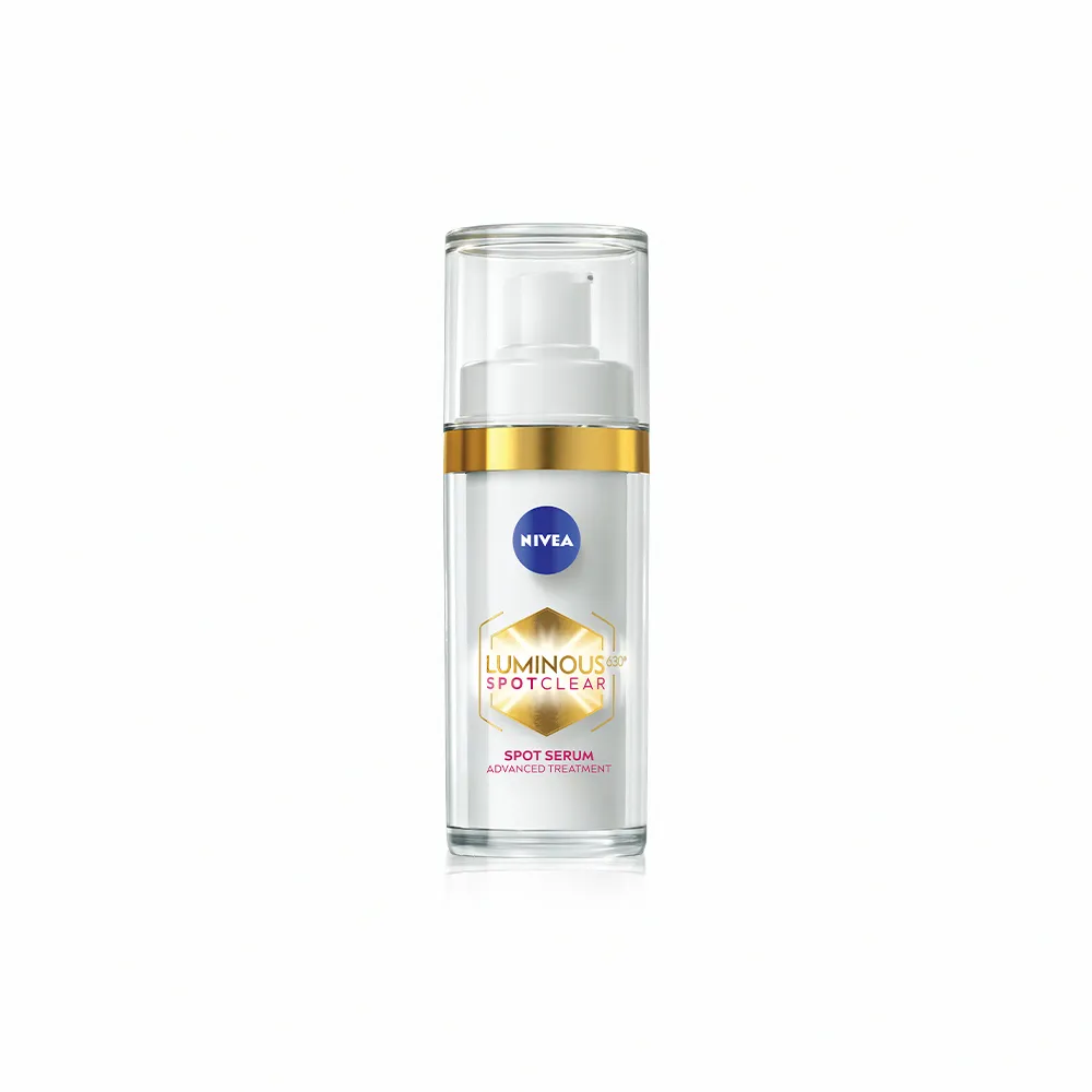 【NIVEA 妮維雅】LUMINOUS630淡斑煥白精華30ml(L630/敏感肌適用/保濕透亮/專利美白成分)