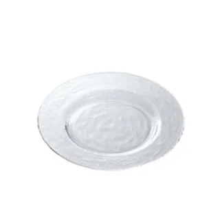 【ADERIA】日本進口Biscuit系列玻璃淺型餐盤24cm