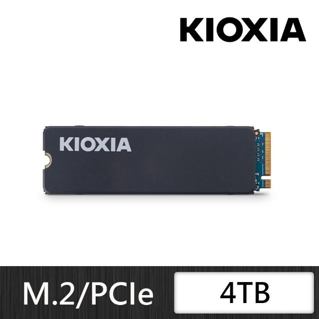 【KIOXIA 鎧俠】Exceria Heatsink 4TB M.2 PCIe Gen4 ssd固態硬碟 魔物獵人 最高讀取6200MB/s LSC11K4T09G8