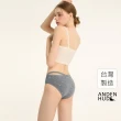【Anden Hud】抗菌系列．交叉美臀中腰三角內褲(烏木藍-療癒星空)
