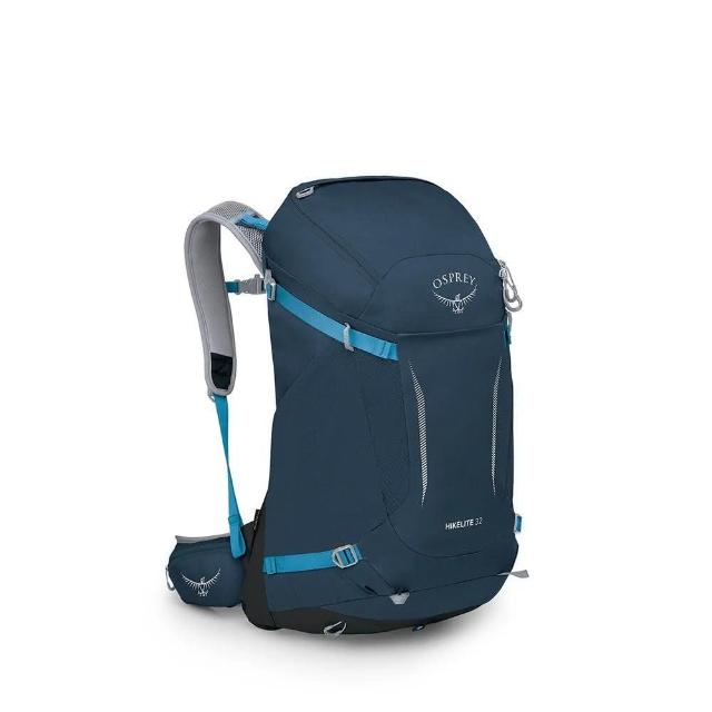 【Osprey】Hikelite 32L 輕量網架健行背包 32L 特拉斯藍(10004865)