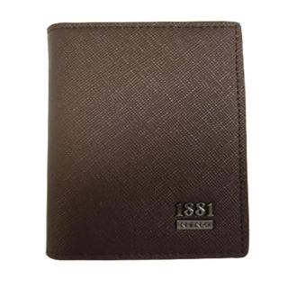 【18NINO81】母親節禮物 美國專櫃名片夾(證件夾信用卡夾100%進口牛皮革材質證件名片二折型主袋)