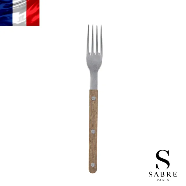 【Sabre Paris】Bistrotr小酒館主餐餐具3件組(多色任選)
