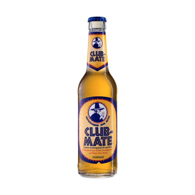 德國 Club Mate 黑客瑪黛茶氣泡飲 330ml x4