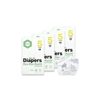 【Parasol】Clear + DryTM 新科技水凝尿布-工藝升級版 5號/XL 囤貨箱購組(4包共192片)