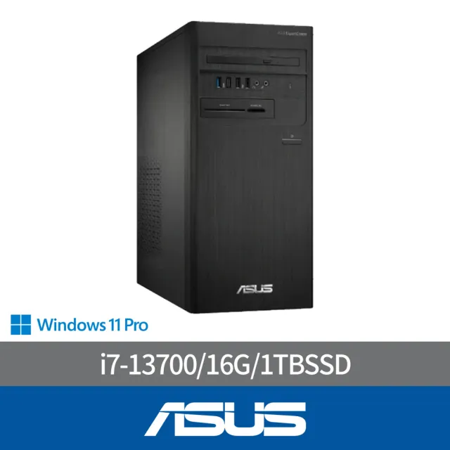 【ASUS 華碩】i7十六核商用電腦(D700TE/i7-13700/16G/1TBSSD/W11P)