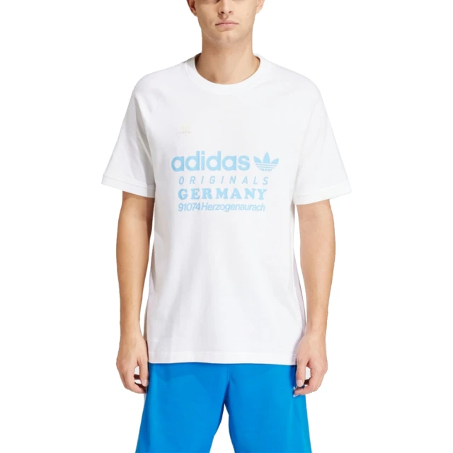 adidas 愛迪達 Adicolor Poly T 男 短