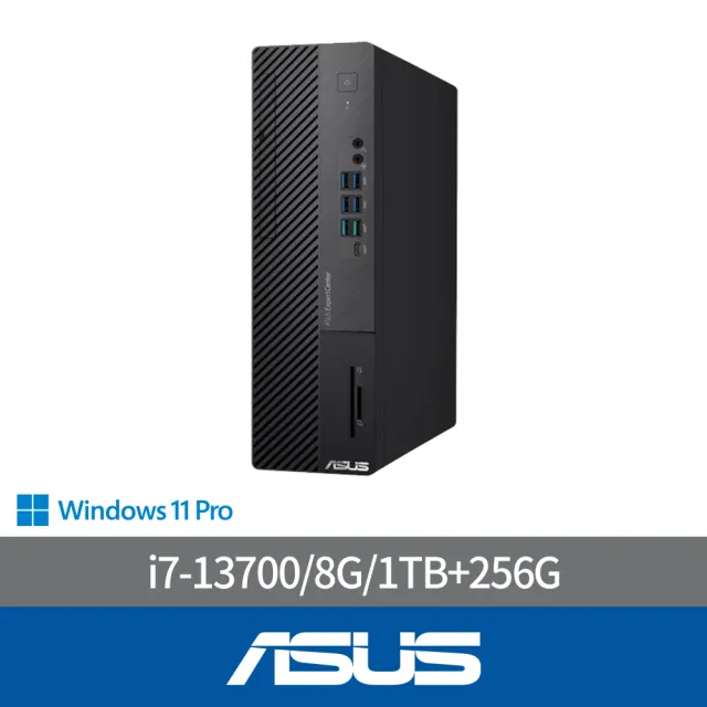 【ASUS 華碩】i7十六核商用電腦(D900SDR/i7-13700/8G/1TB+256G/W11P)