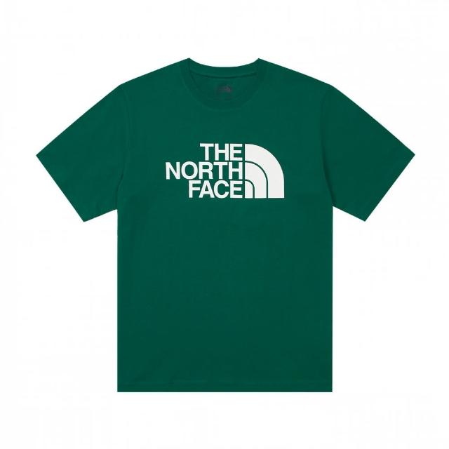 【The North Face】北臉 上衣 男款 女款 短袖上衣 運動 U SS HALF DOME RLX TEE 綠 NF0A86PSNL1