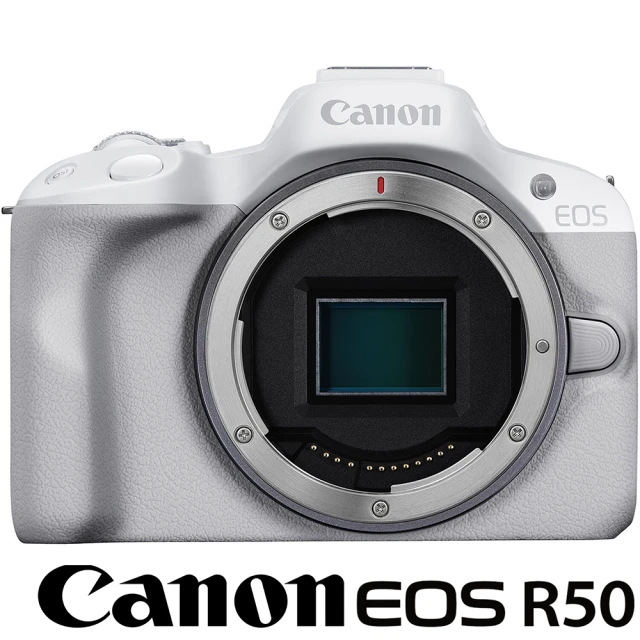 【Canon】EOS R50 BODY 單機身(公司貨 APS-C 無反微單眼相機 翻轉螢幕 4K)