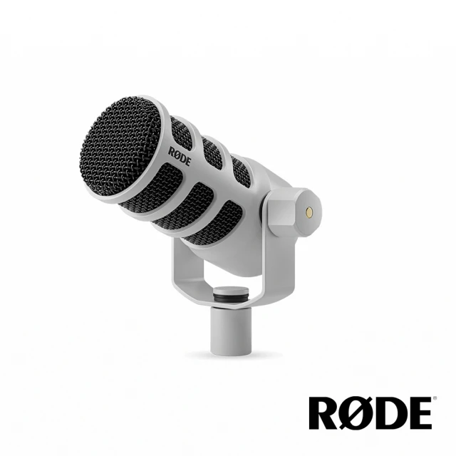 RODE PODMIC 廣播級動圈式麥克風 白色│可搭Caster Pro 直播用(公司貨)