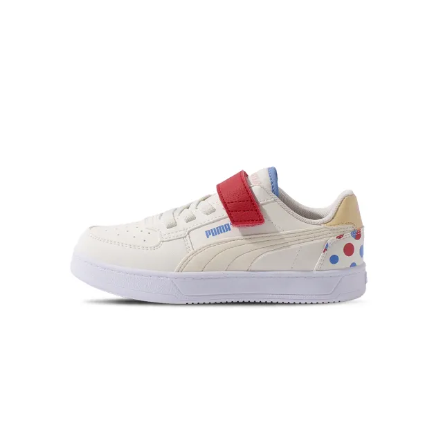 【PUMA】Caven 2.0 SC AC+ PS 中童 白色 點點 休閒鞋 39544101