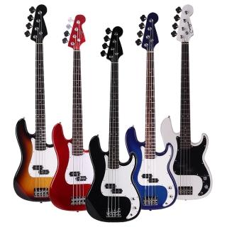 【Checksave】HB-001 Fender型-五色任選 嚴選入門電貝斯-超值5好禮/贈Blackstar 3m 導線(入門電貝斯)