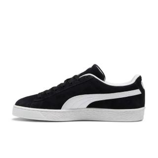 【PUMA】休閒鞋 板鞋 情侶鞋 皮革 熊貓鞋 男鞋 女鞋 Suede Classic 黑色(39978101)