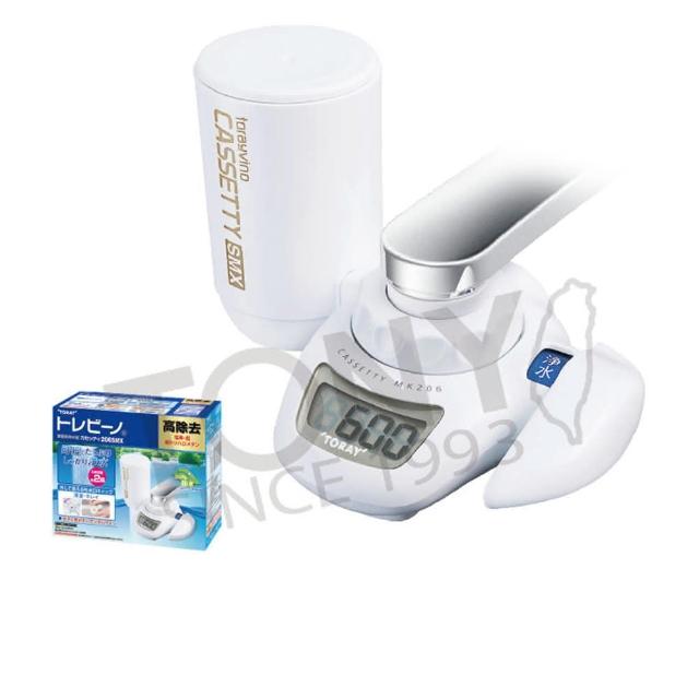 【TORAY 東麗】快速淨水3.0L/分 水龍頭式淨水器 MK206SMX(總代理貨品質保證)