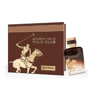 【B.H.POLO】大地東方沉香男性淡香精禮盒-豪華精裝版-淡香精100ml+品牌經典棕色短夾(專櫃公司貨)