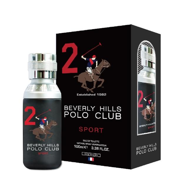 【B.H.POLO】黑色馬球騎士精神男性淡香水 100ml(專櫃公司貨)