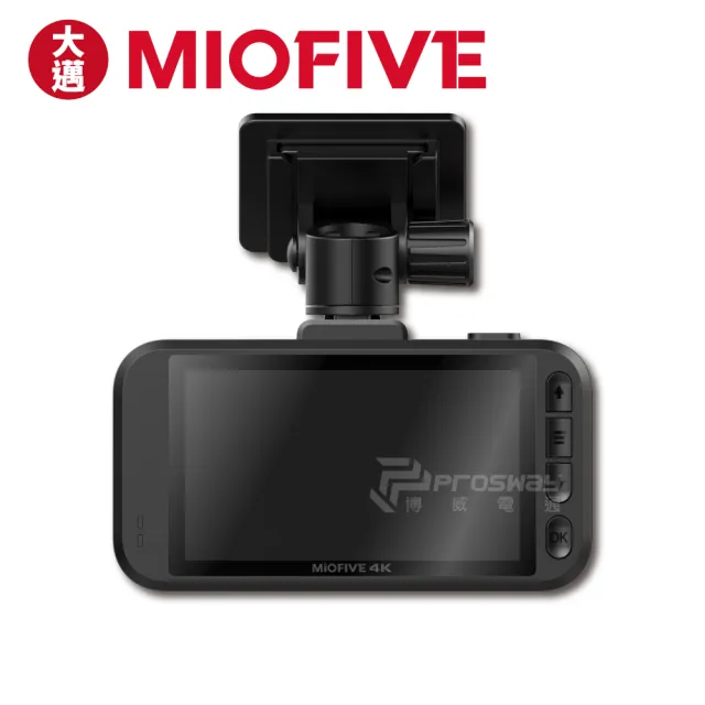 【MIOFIVE】P1 AI智能 真4K HDR 測速預警每日更新 行車記錄器(贈64G記憶卡)