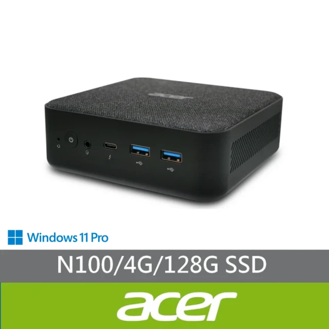 Acer 宏碁 RB102 四核迷你電腦(RB102/N100/4G/128G SSD/W11P)