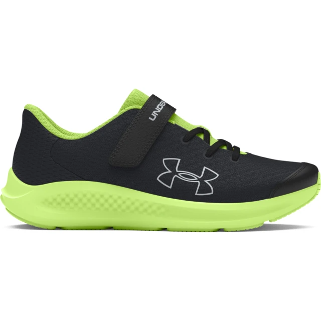 UNDER ARMOUR UA 男童 Charged Pursuit 3 慢跑鞋_3026696-003(黑色)