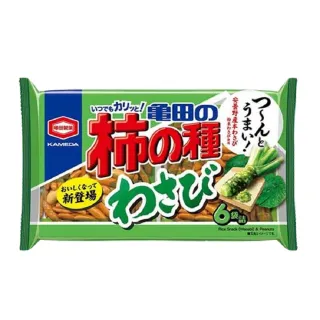 【龜田製果】芥末 柿種米果6袋(164g/包)
