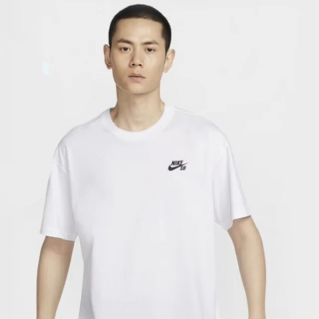 NIKE 耐吉 上衣 男款 短袖上衣 運動 AS M NK SB TEE LOGO LBR GCEL 白 HM4457-100